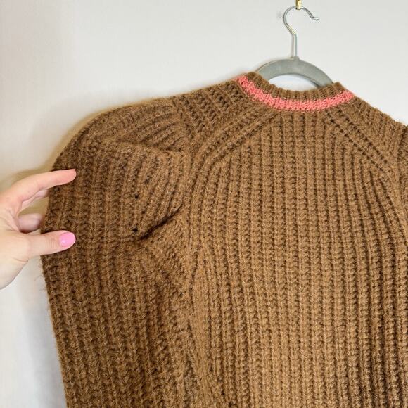 Ulla Johnson Elle Alpaca Blend Statement Sleeve Cardigan Sweater XS / P - Picture 6 of 11